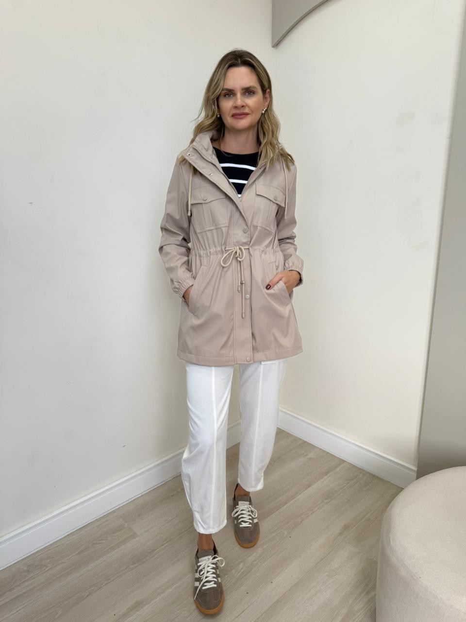Parka Impermeável Dominique Parka Impermeável Dominique