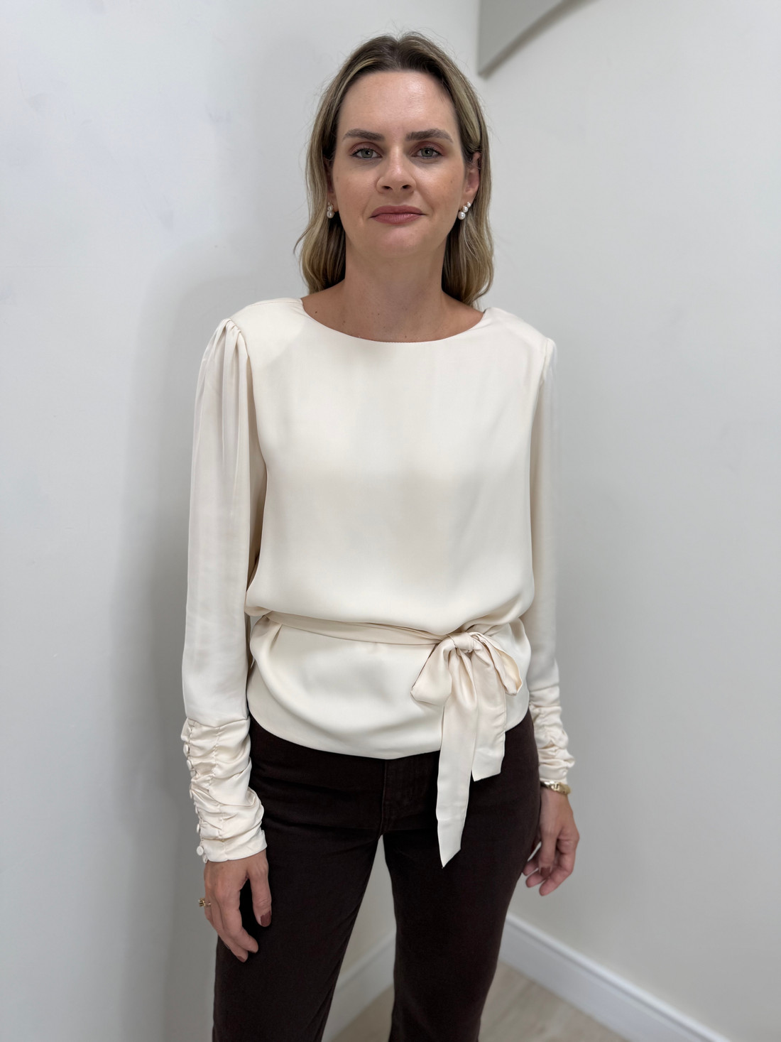 Blusa com Transpasse Débora