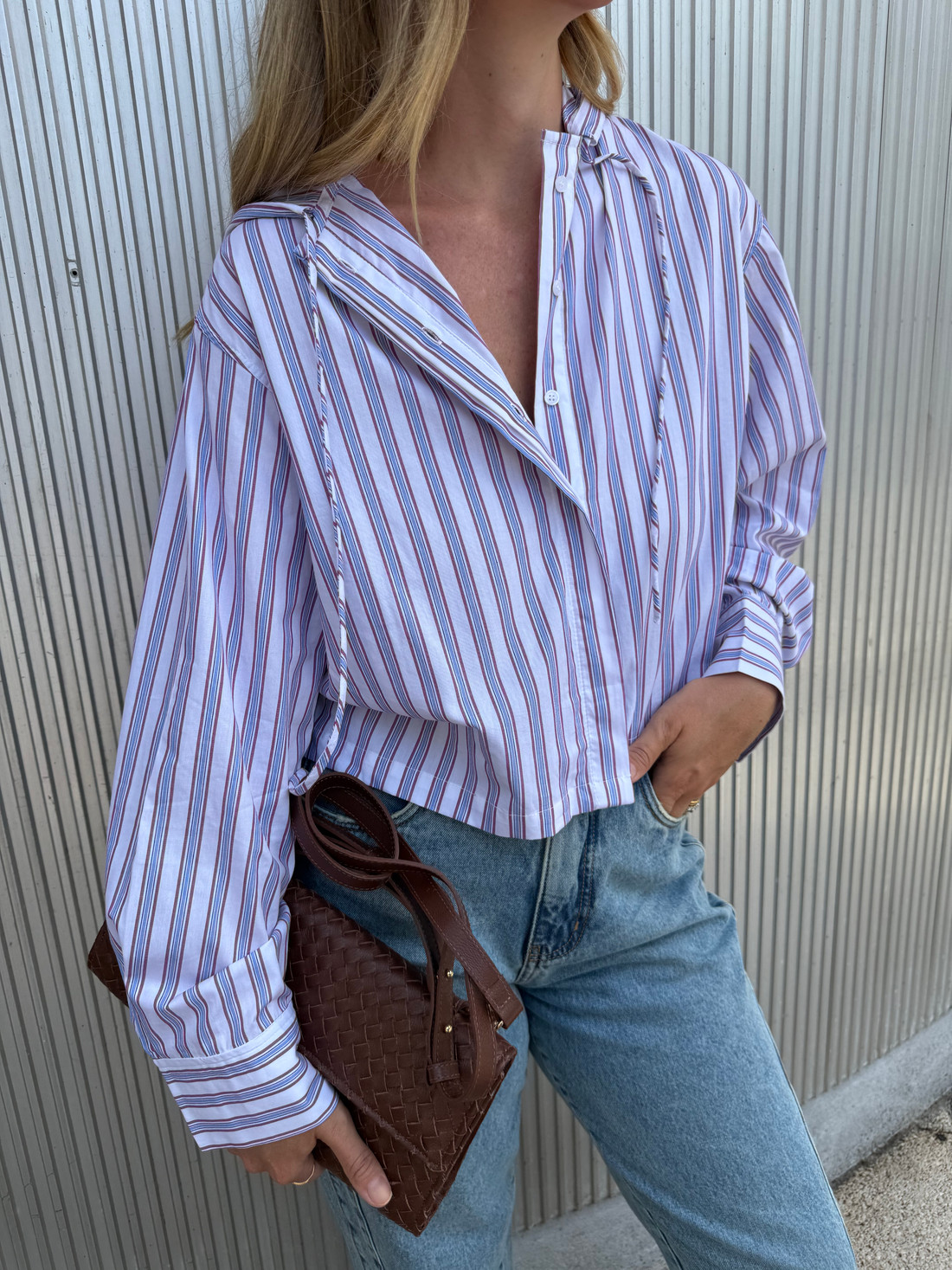 Camisa Listrada Daiane Camisa Listrada Daiane