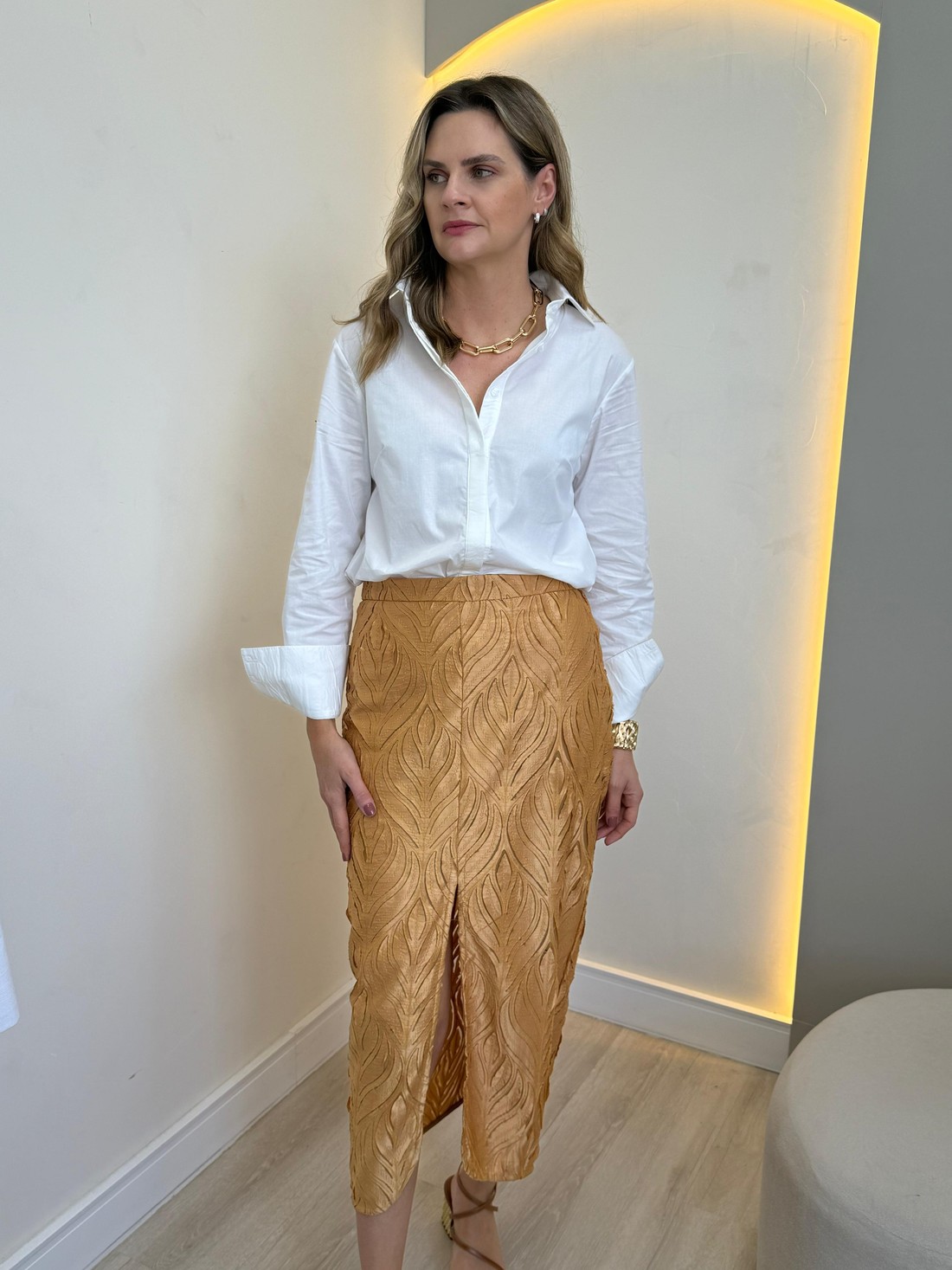 Saia de Tule Bordada Iara Saia de Tule Bordada Iara