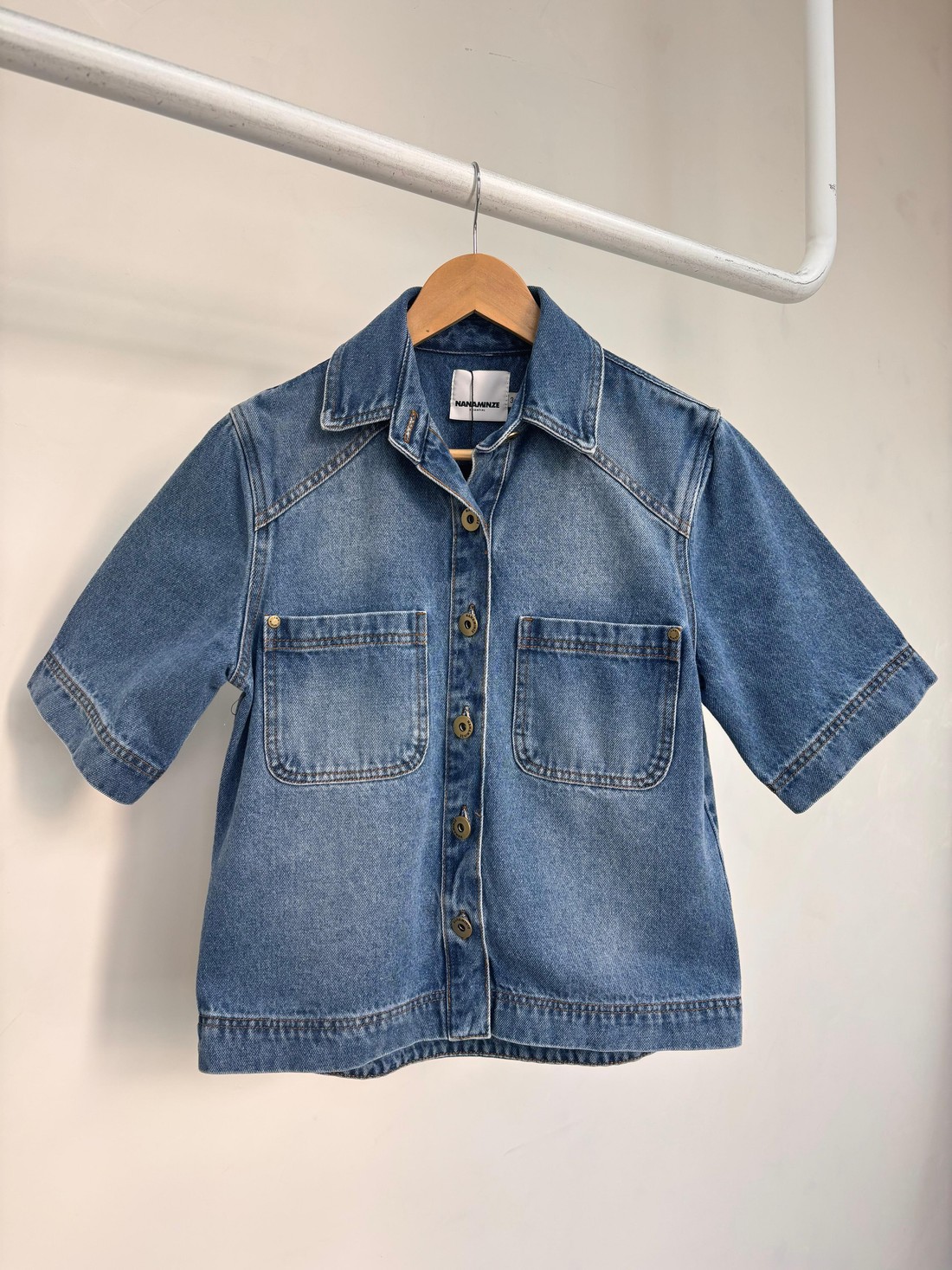 Camisa Jeans Natalie Camisa Jeans Natalie