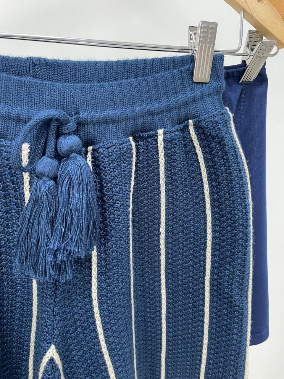 Conjunto de Tricot Listrado Isabela