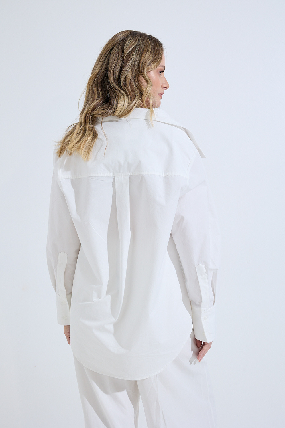 Camisa tricoline Blanca Camisa tricoline Blanca
