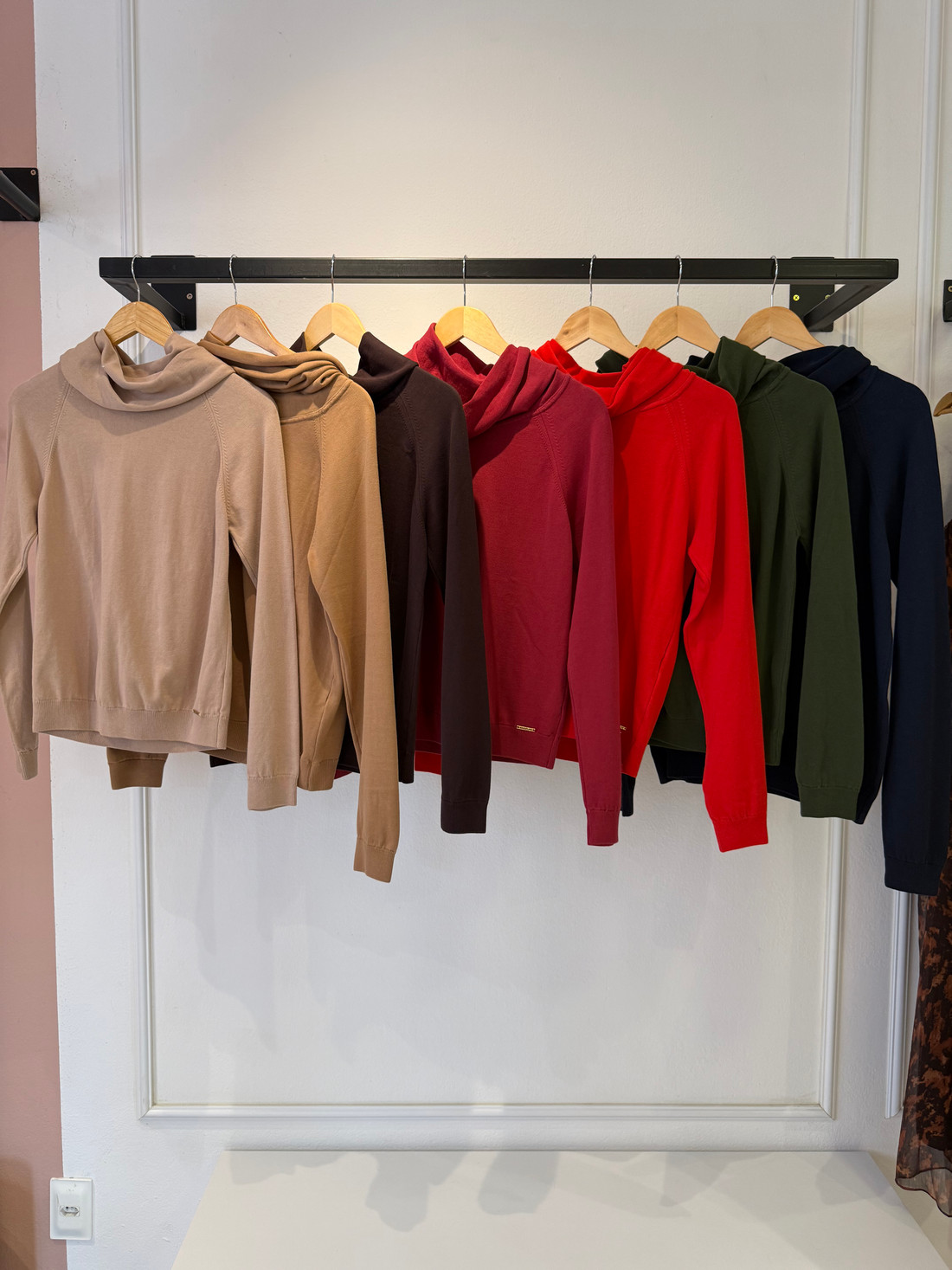 Blusa gola alta Morgana