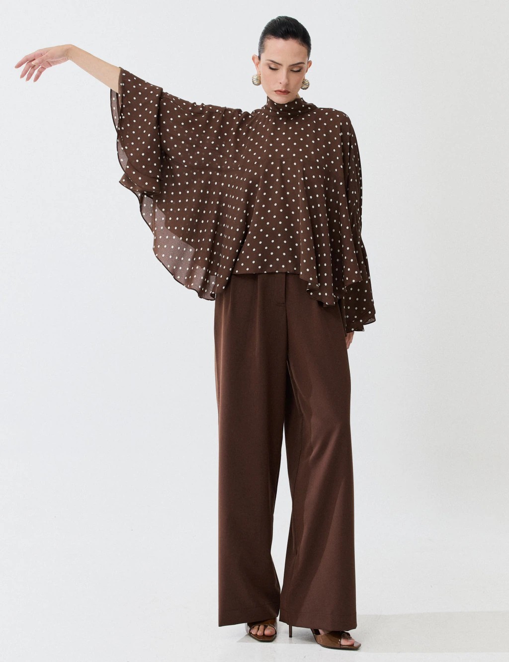 Blusa Gola Alta em Poá Eleonor