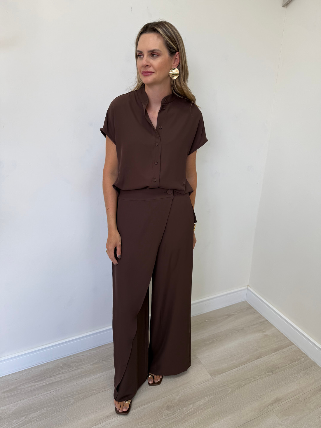 Camisa de Alfaiataria Anna Camisa de Alfaiataria Anna