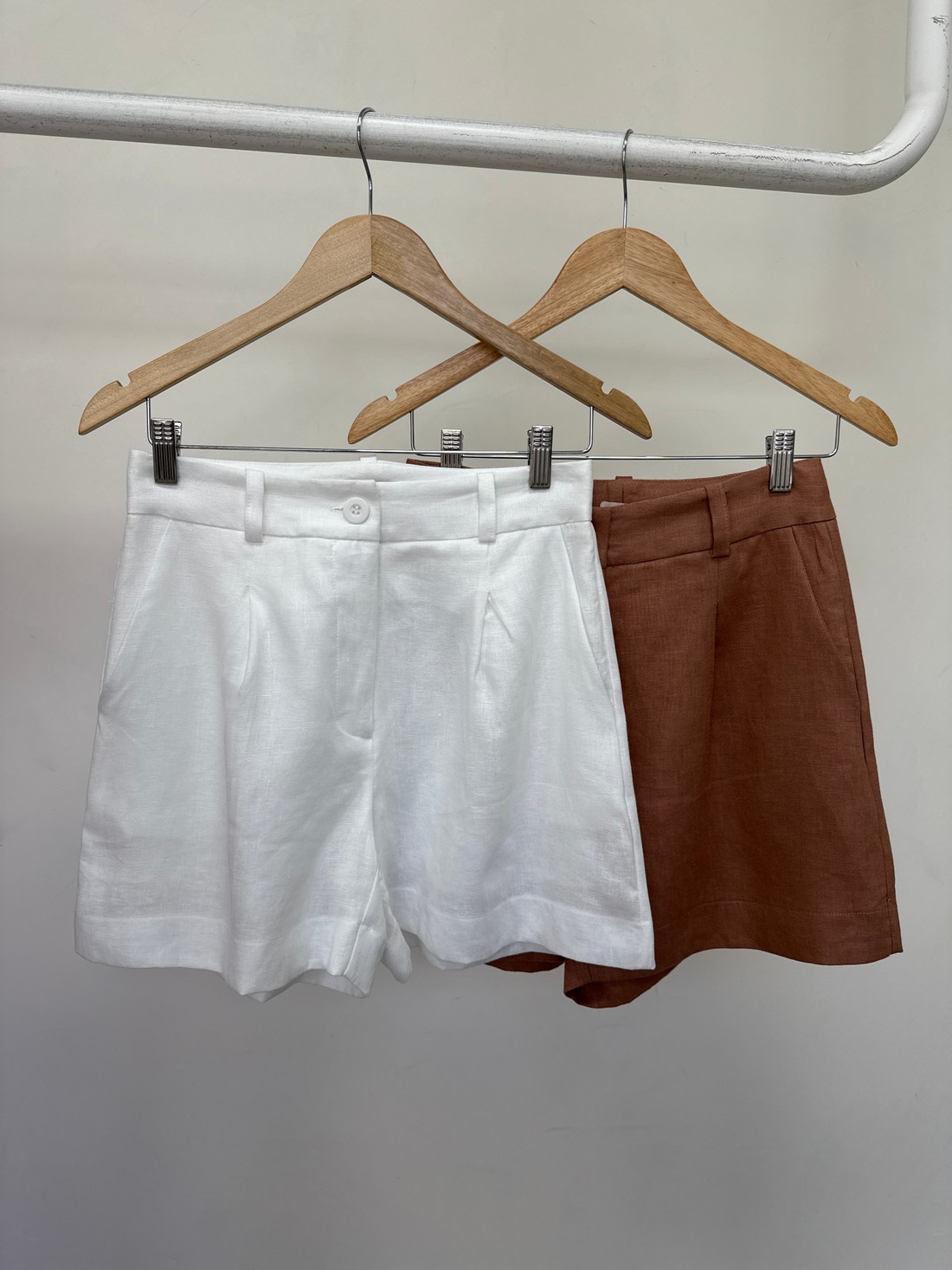 Shorts de Linho Lauren Shorts de Linho Lauren