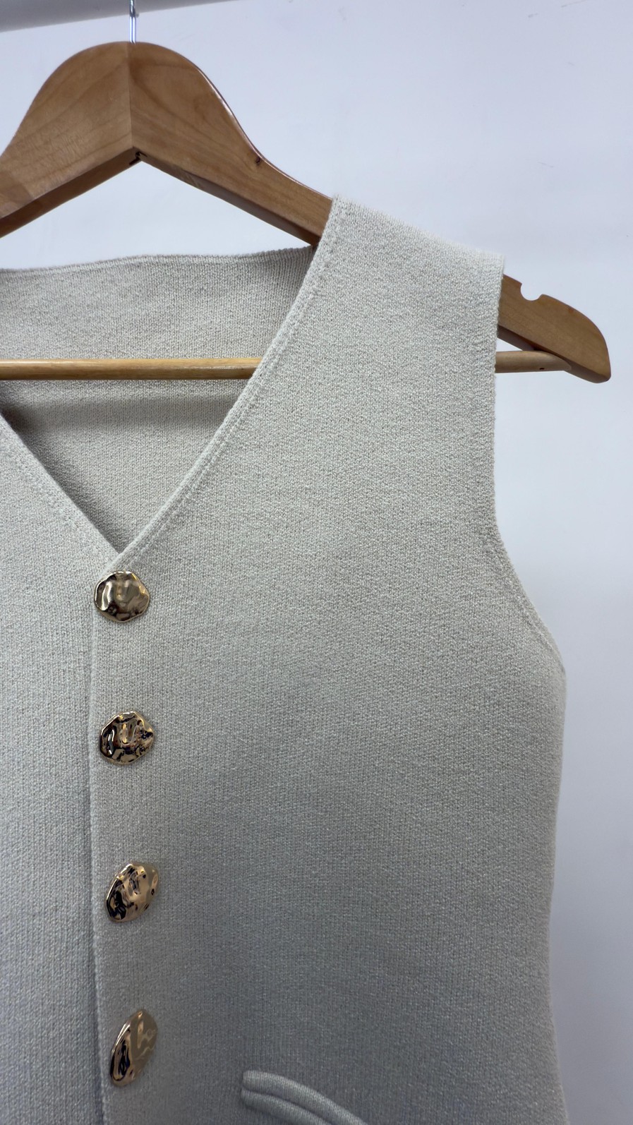 Colete de Tricot Flora Colete de Tricot Flora