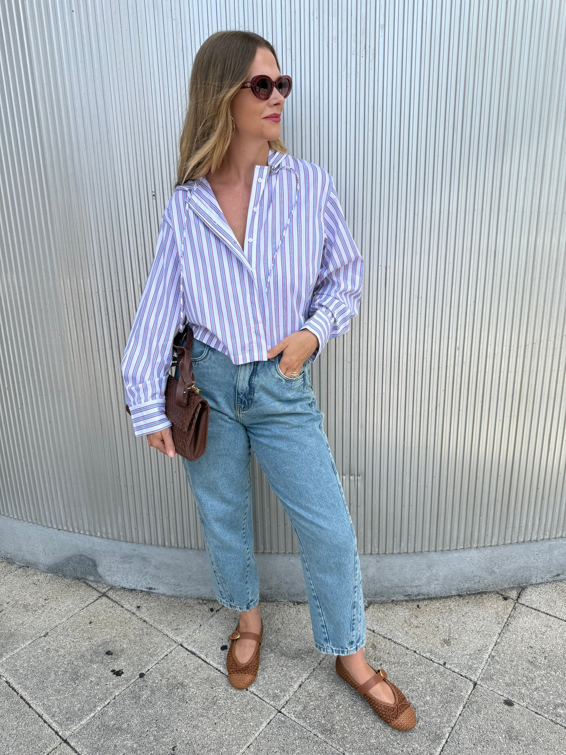 Camisa Listrada Daiane Camisa Listrada Daiane