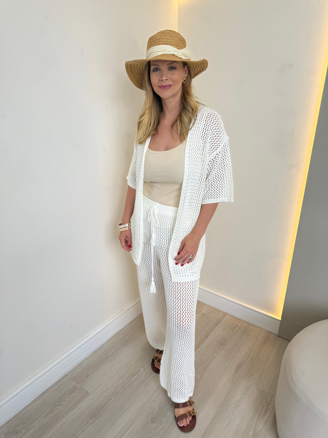 Conjunto de Tricot com Kimono Marselha Conjunto de Tricot com Kimono Marselha