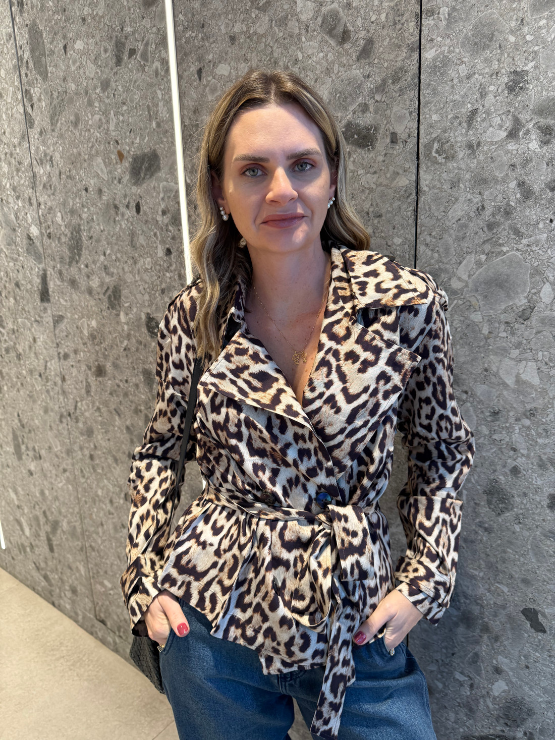 Trench Coat Animal Print Kira