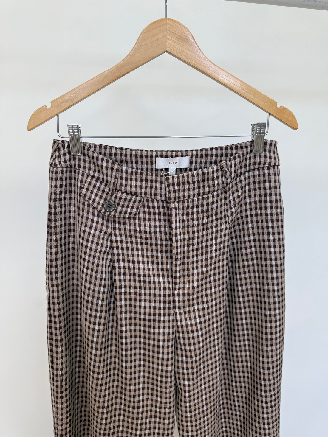 Calça Pantalona Xadrez Stefanie Calça Pantalona Xadrez Stefanie