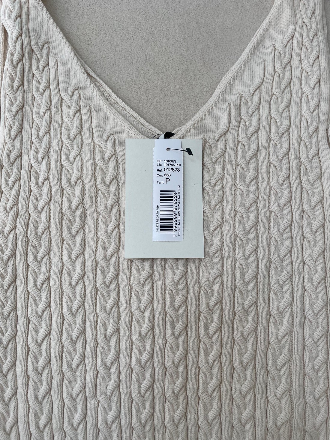 Regata em tricot Pandora