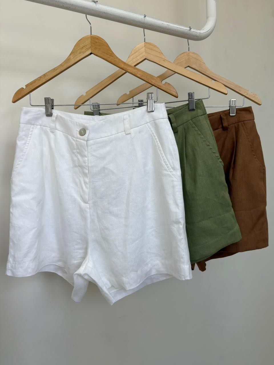 Shorts de Linho Luma