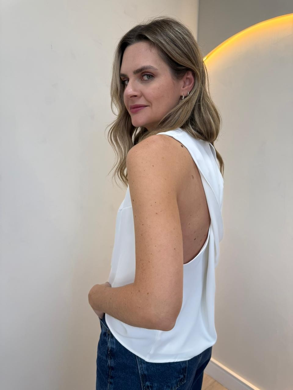 Blusa em Alfaiataria Glow Blusa em Alfaiataria Glow