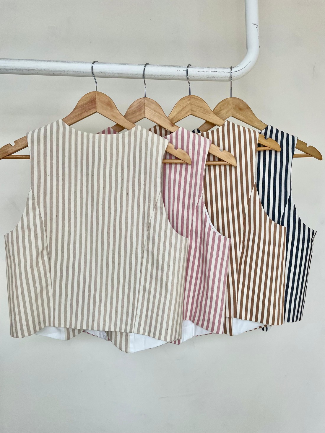 Colete Listrado Malia