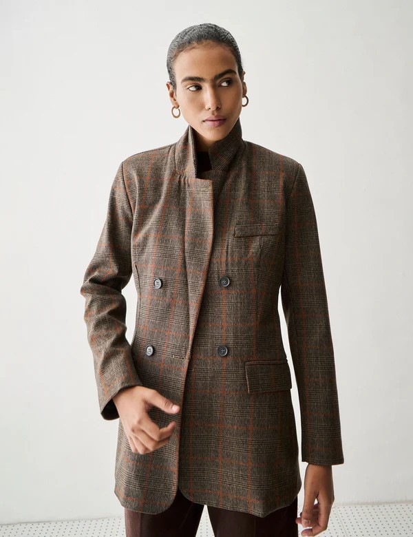 Blazer em Alfaiataria Gales Blazer em Alfaiataria Gales