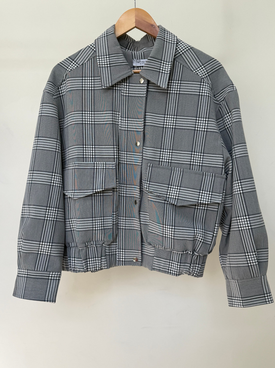 Jaqueta Bomber Xadrez Isadora