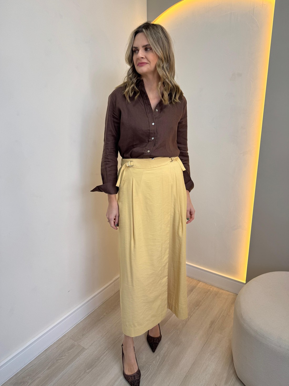 Calça com transpasse Dalia Calça com transpasse Dalia