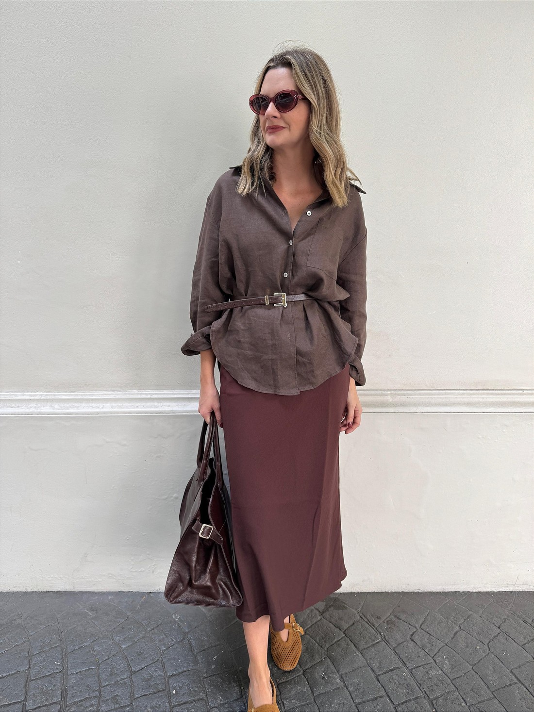 Camisa de linho Bethany Camisa de linho Bethany