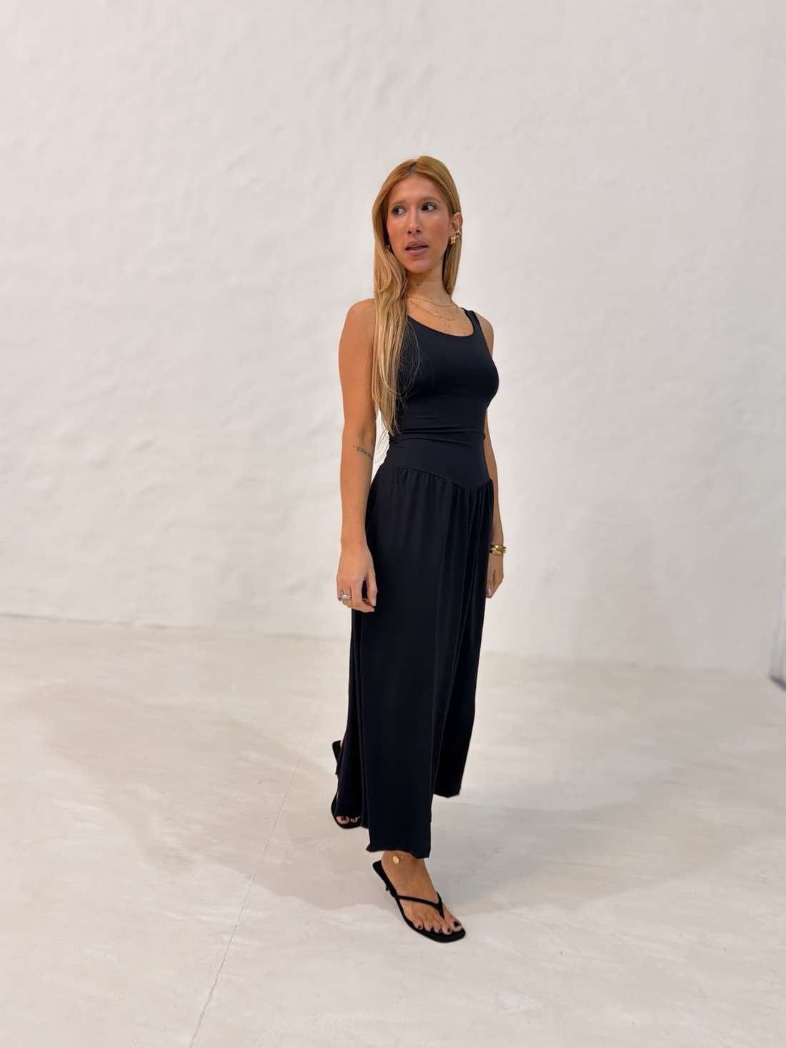 Vestido Joaquina cor preto Vestido Joaquina cor preto