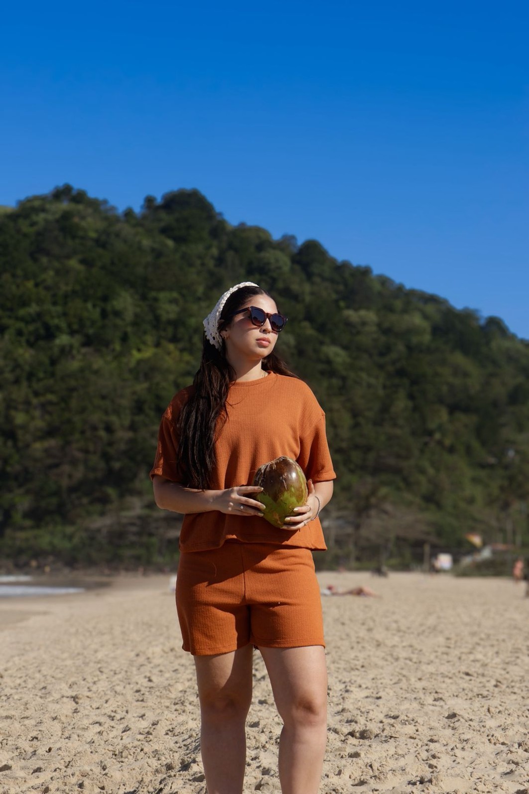 Conjunto feminino Melissa cor caramelo (malha menegotti heritage) Conjunto feminino Melissa cor caramelo (malha menegotti heritage)