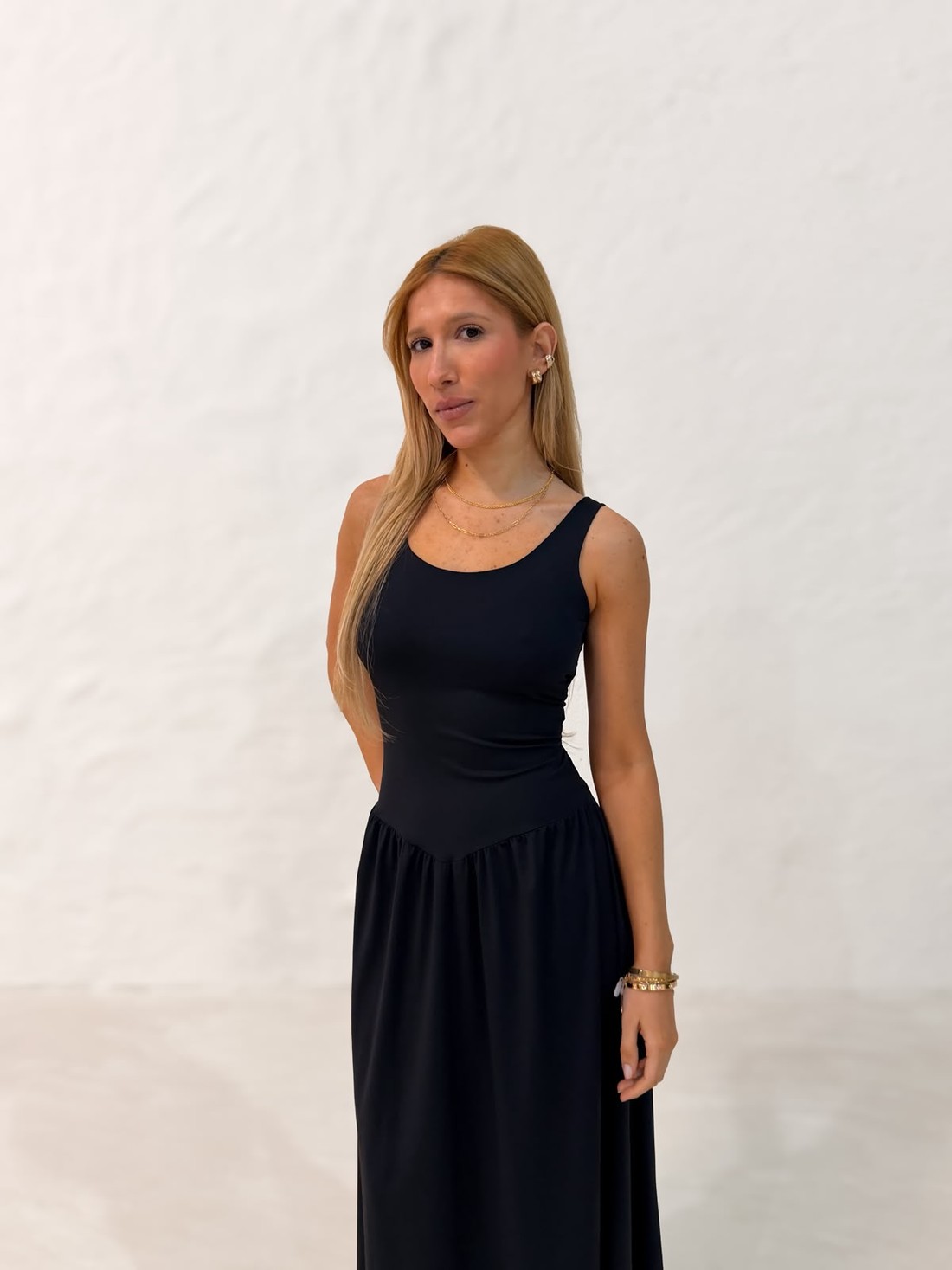 Vestido Joaquina cor preto Vestido Joaquina cor preto