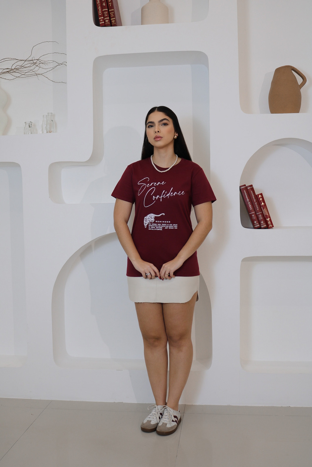 T-SHIRT SERENA BORDO T-SHIRT SERENA BORDO