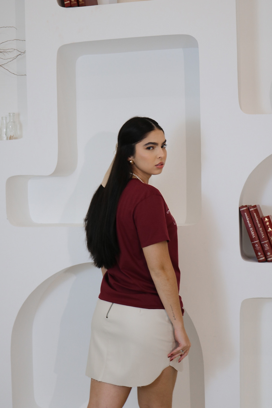 T-SHIRT SERENA BORDO T-SHIRT SERENA BORDO