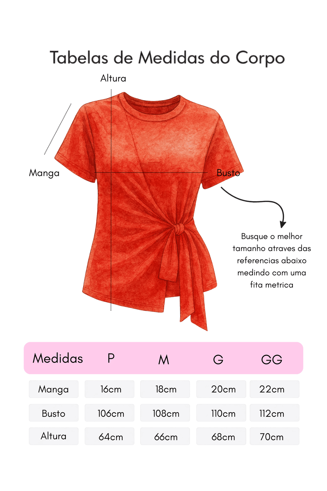 T-shirt Feminina Paloma Detalhe Frontal Transpassado Marrom T-shirt Feminina Paloma Detalhe Frontal Transpassado Marrom