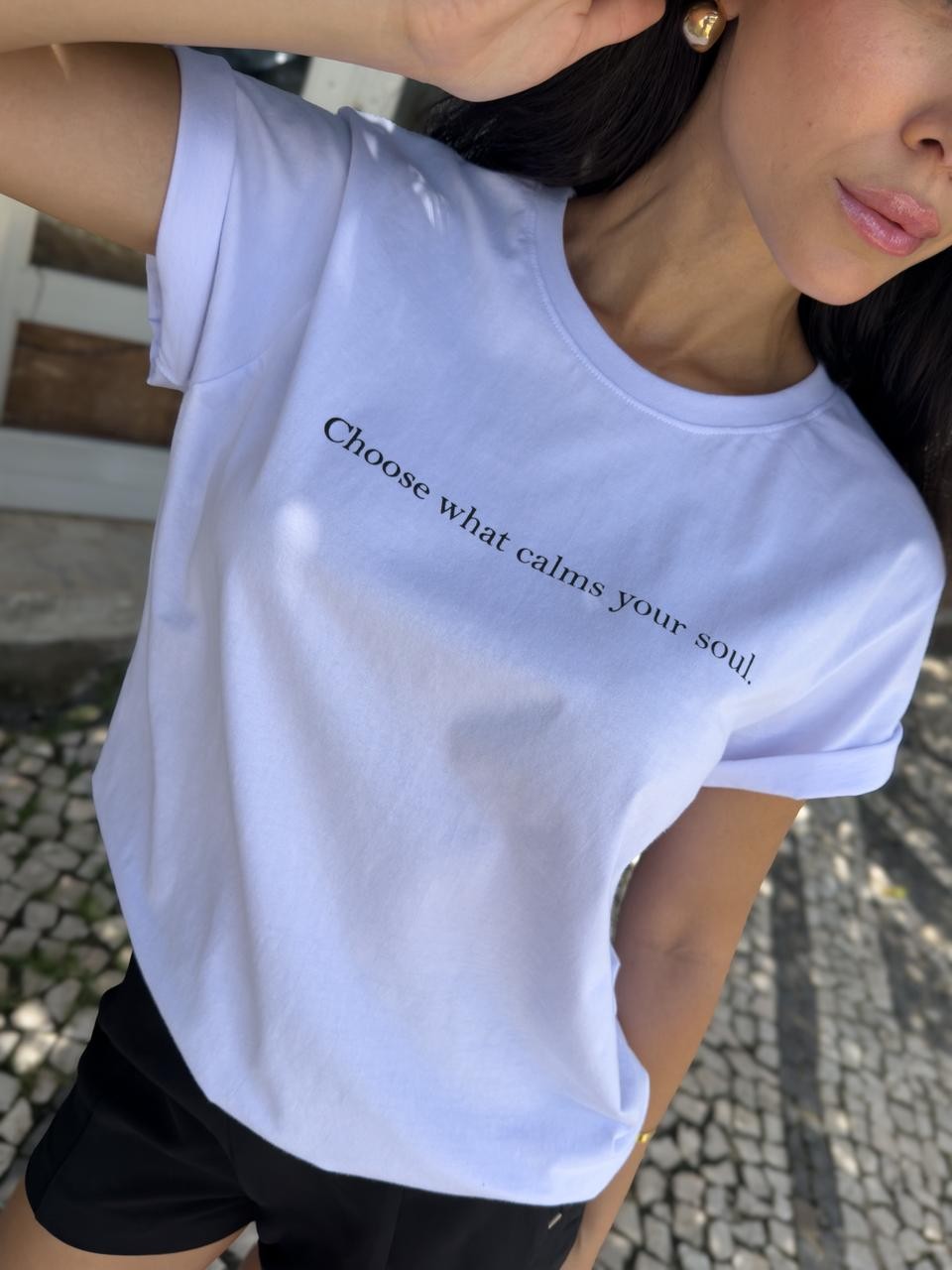 T-shirt Feminina Soul Cor branco