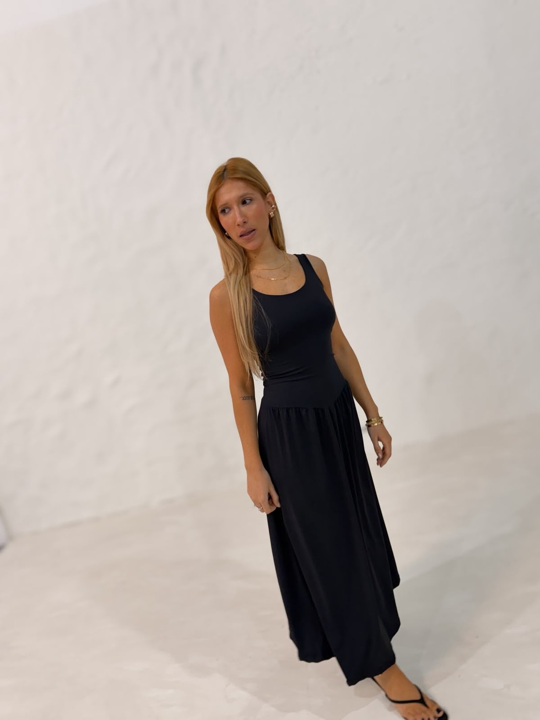 Vestido Joaquina cor preto Vestido Joaquina cor preto