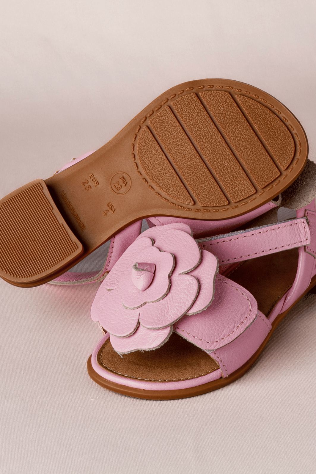 SANDÁLIA INFANTIL MARIA FLOR ROSA CLARO SANDÁLIA INFANTIL MARIA FLOR ROSA CLARO