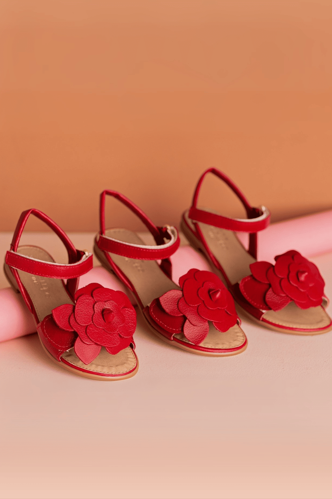 SANDÁLIA INFANTIL MARIA FLOR VERMELHO SANDÁLIA INFANTIL MARIA FLOR VERMELHO