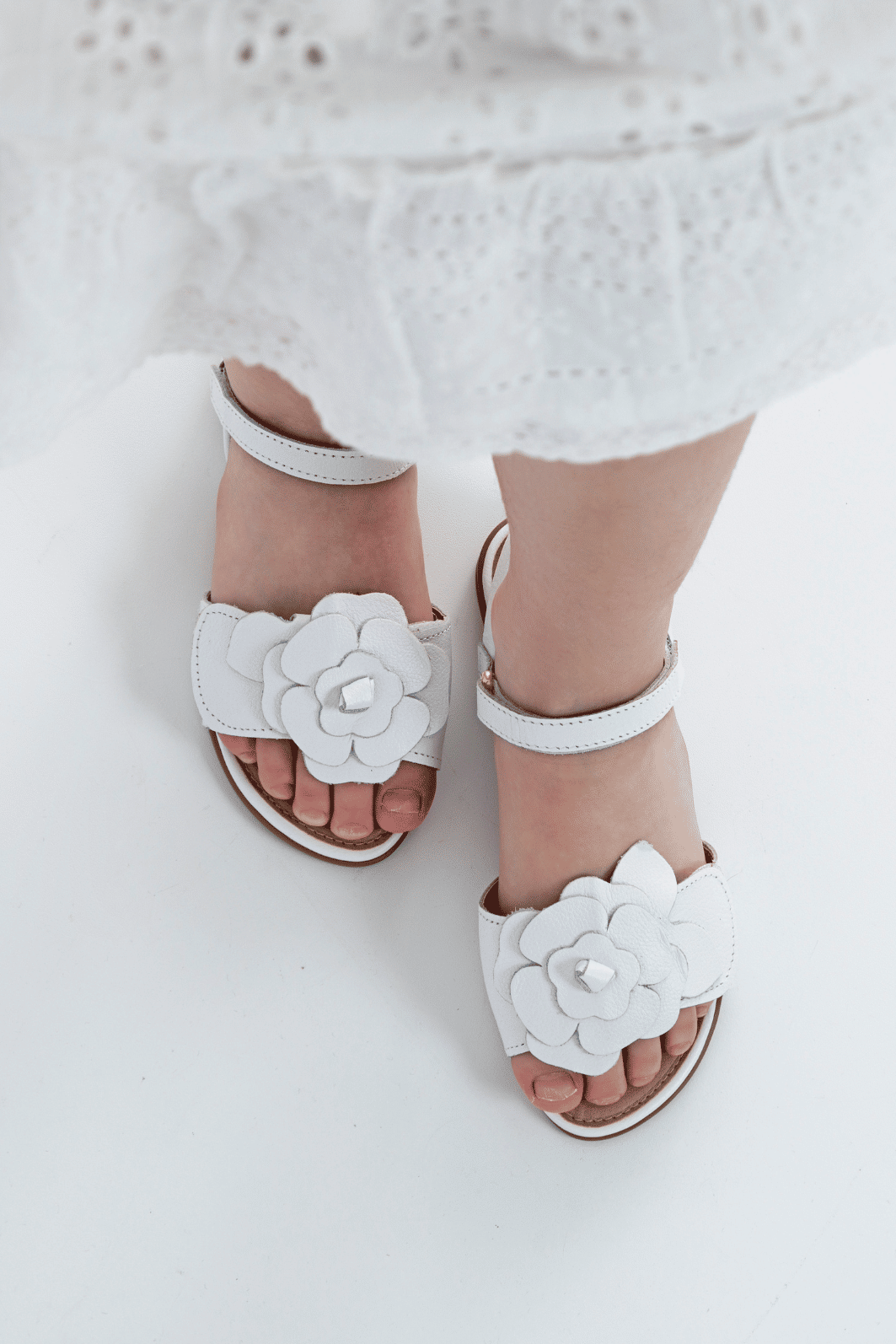 SANDÁLIA INFANTIL MARIA FLOR BRANCO SANDÁLIA INFANTIL MARIA FLOR BRANCO