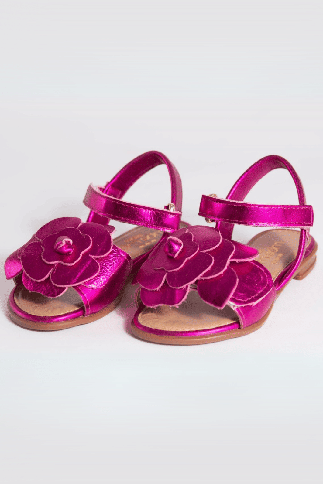 SANDÁLIA INFANTIL MARIA FLOR ROSA PINK METALIZADO SANDÁLIA INFANTIL MARIA FLOR ROSA PINK METALIZADO