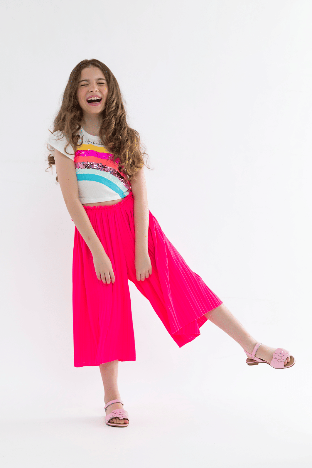 SANDÁLIA INFANTIL MARIA FLOR ROSA CLARO SANDÁLIA INFANTIL MARIA FLOR ROSA CLARO