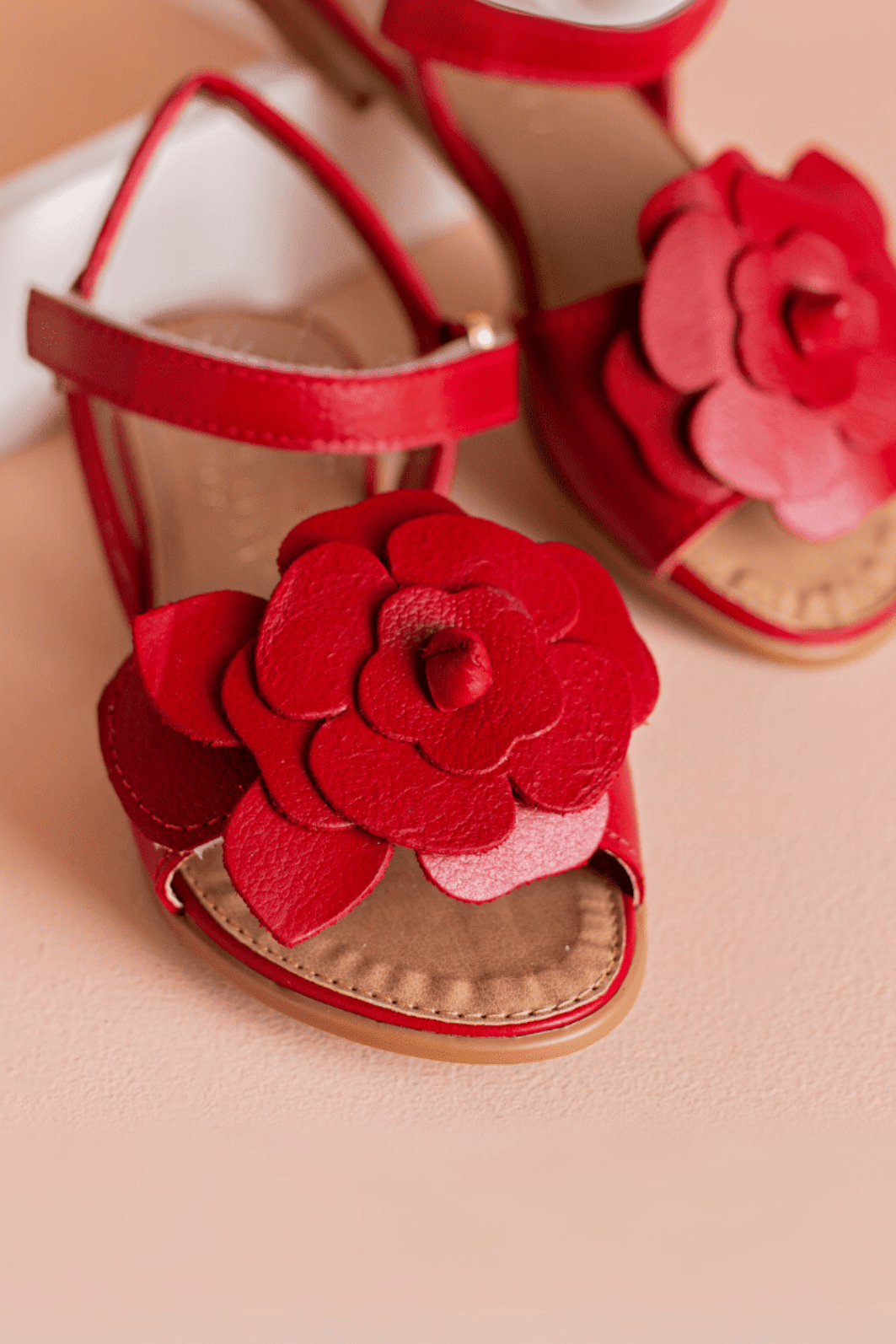 SANDÁLIA INFANTIL MARIA FLOR VERMELHO SANDÁLIA INFANTIL MARIA FLOR VERMELHO