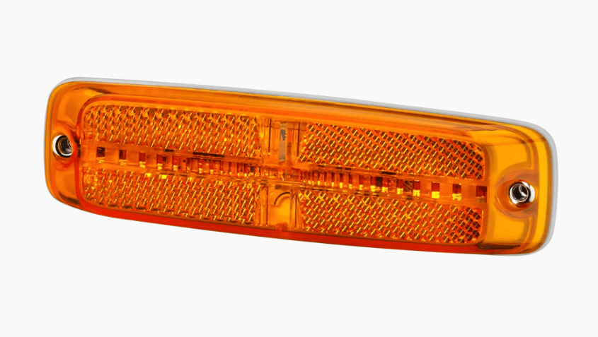 Lanterna de posição lateral com retrorrefletor