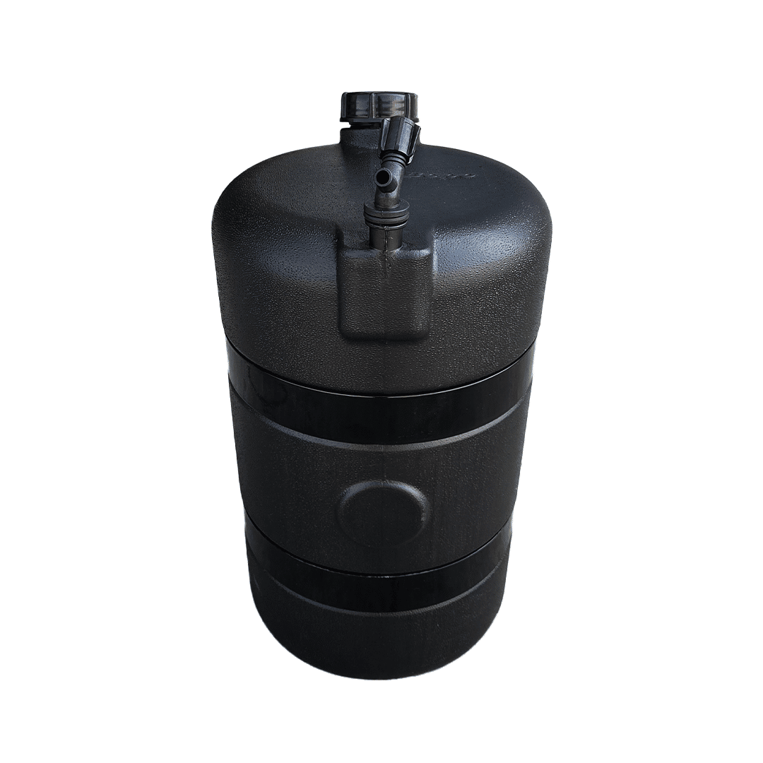 Barrica D'Agua 26L Plastico - Completo Cor - Preto
