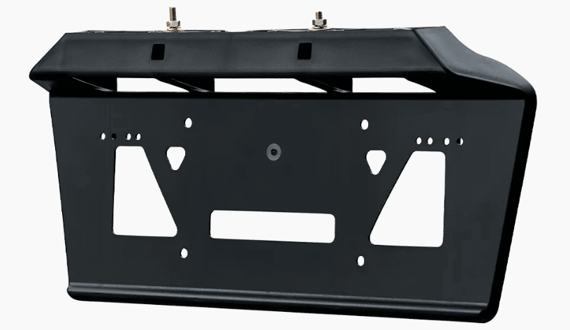 Suporte de placa universal com lanterna LED