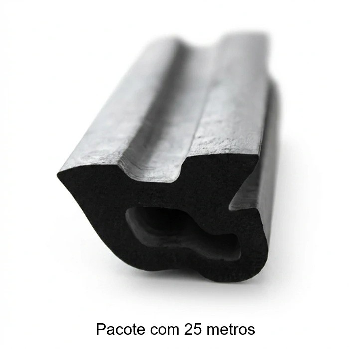 Borracha Vedação Inf/Lat Porta Traseira Pct 25m