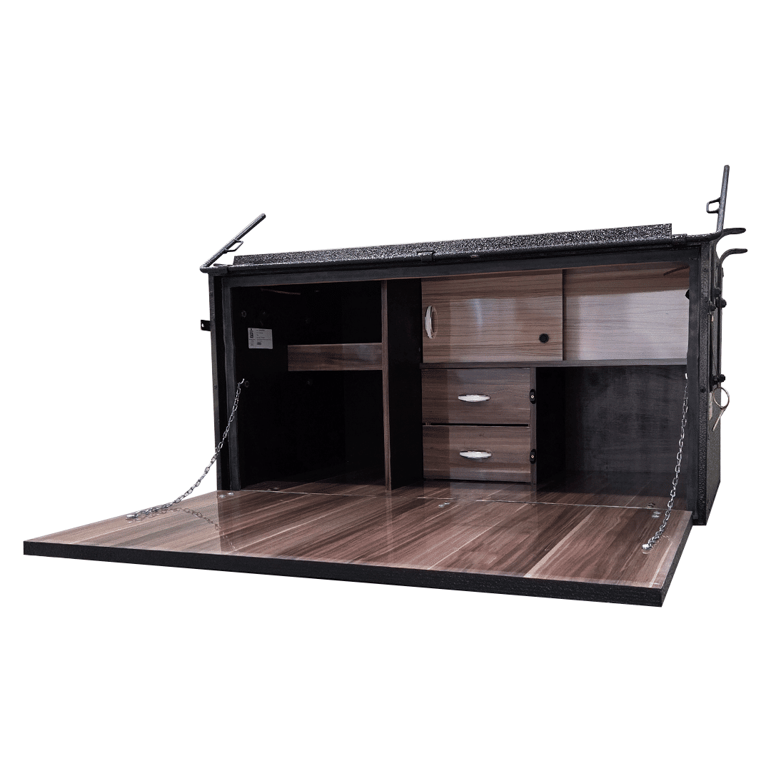 Caixa 1 Andar 1,16x0,565x0,64 C/ Suporte - Pc Cozinhas