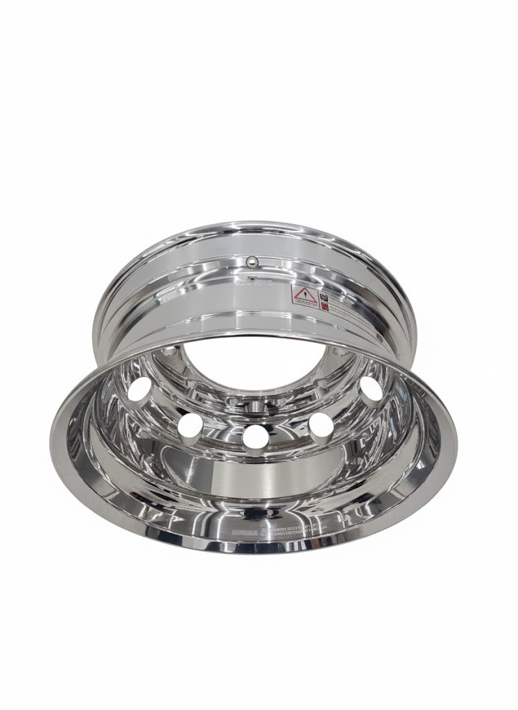 Roda Alumínio Forjada 8,25"x22,5" duplo polimento