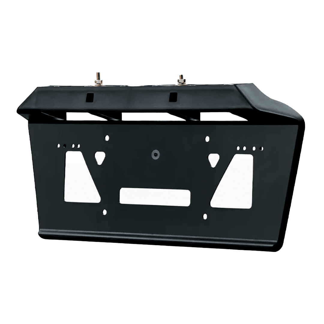 Suporte de placa universal com lanterna LED