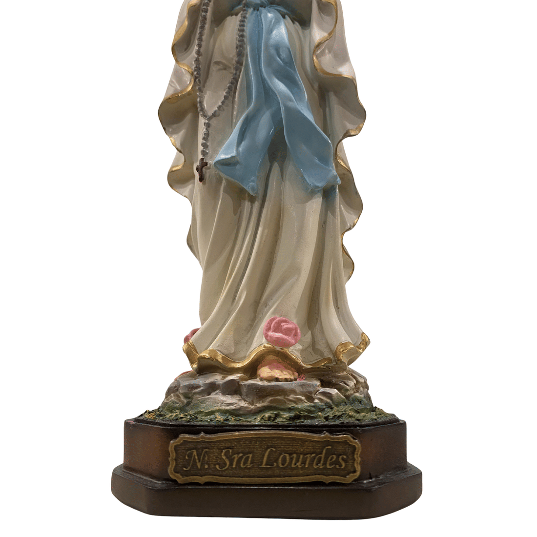 Imagem de Nossa Senhora de Lourdes de Resina 30 cm Imagem de Nossa Senhora de Lourdes de Resina 30 cm