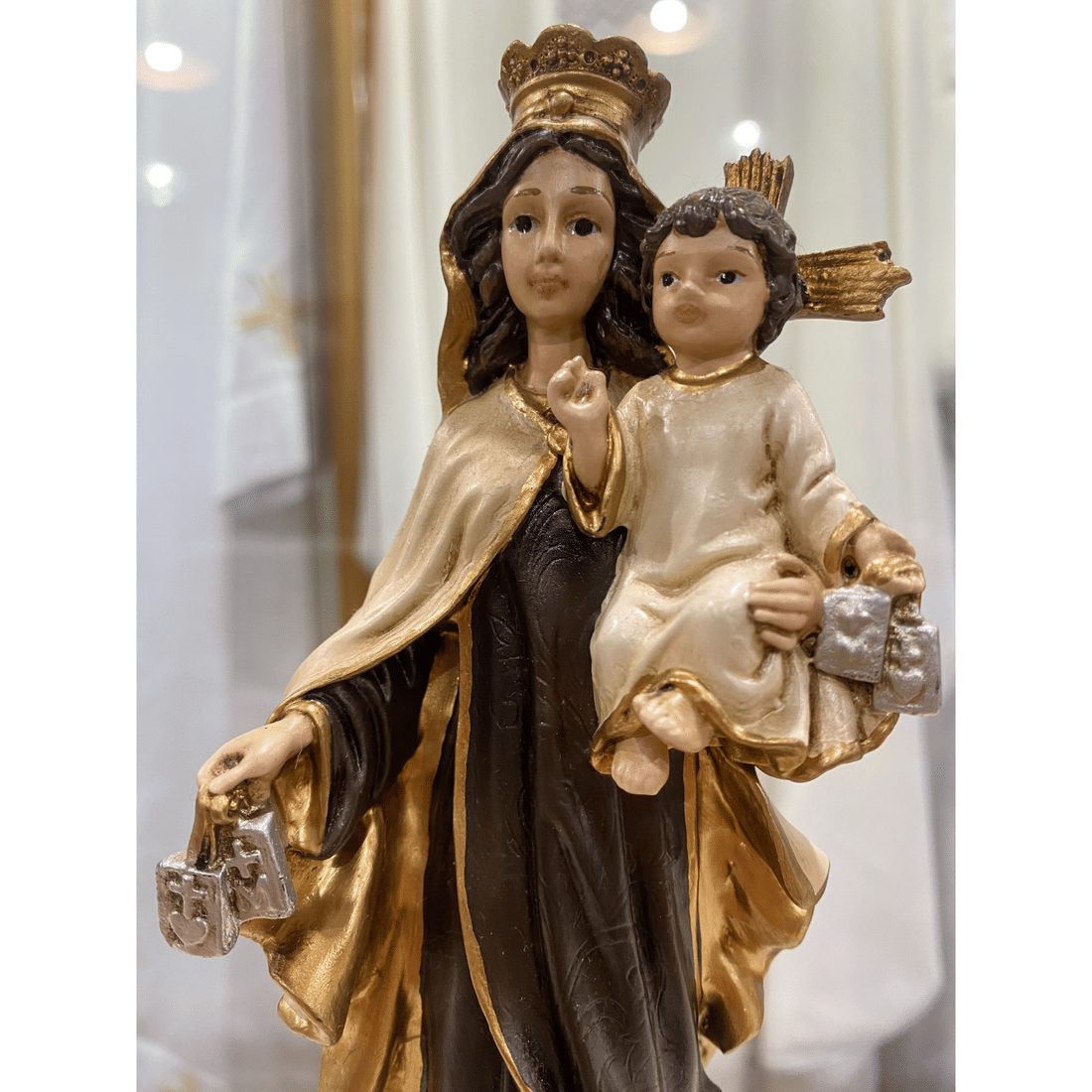 Imagem de Nossa Senhora do Carmo de Resina 22 cm