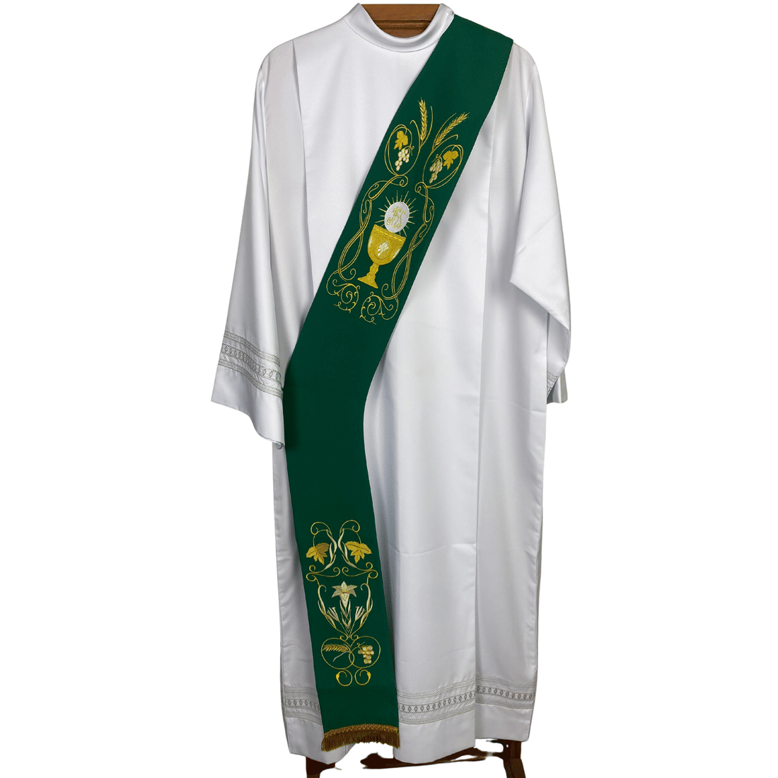 Estola Diaconal Bordada Tamanho M