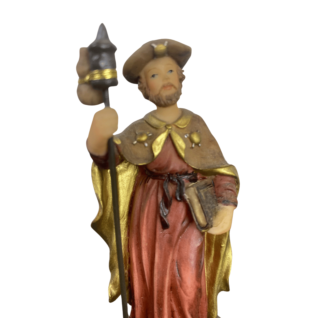 Imagem de São Roque de Resina 10cm Imagem de São Roque de Resina 10cm