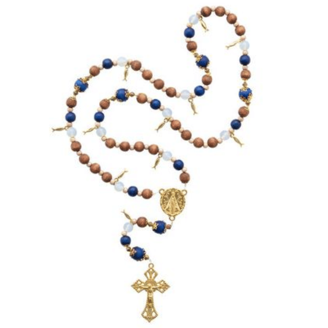 Terço com Entremeio de N Sra Aparecida com Detalhes Únicos sobre a História